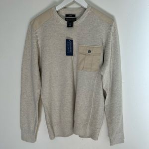 NWT American Rag Oatmeal Color Pullover 100% Cotton size Large